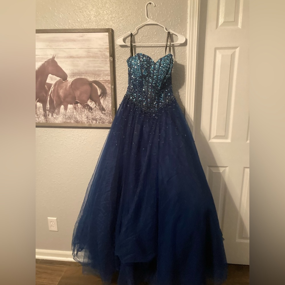 Navy Formal Dress